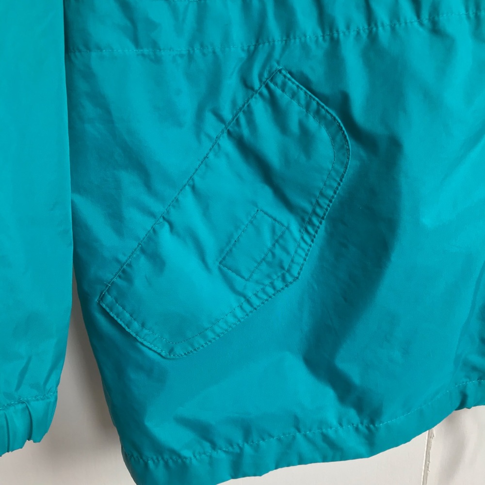 Woolrich Teal-Colored Windbreaker Light Jacket - Picture 4 of 4